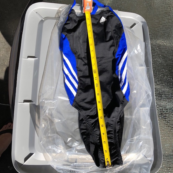 Adidas Solid Splice Vortex Back One Piece … - Picture 6 of 12